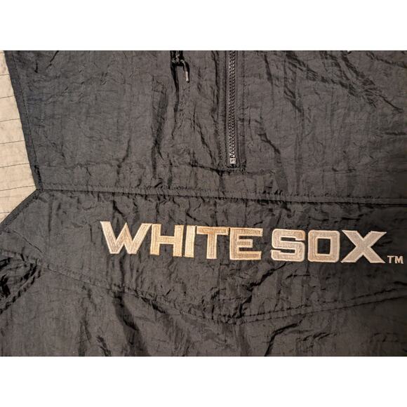 Starter Vintage Chicago White Sox Starter Pullover Jacket Mens Large - Picture 7 of 7